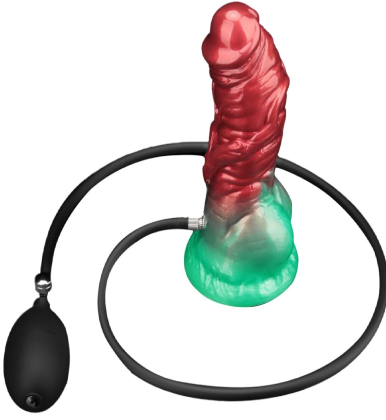 LoveToy AeroSX 7.5, dildo na naduvavanje sa dvostrukom gustinom, 19 cm  LV416011-2